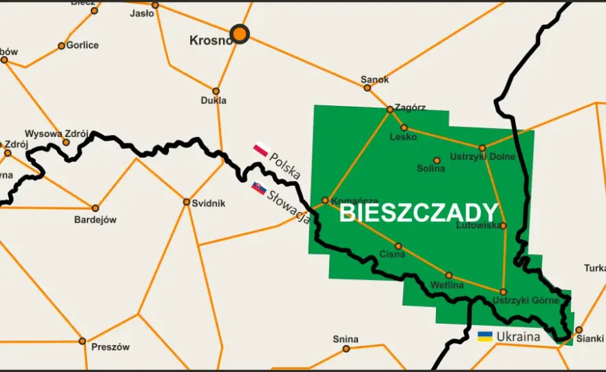 Gdzie są Bieszczady? Precyzyjne położenie i mapa regionu